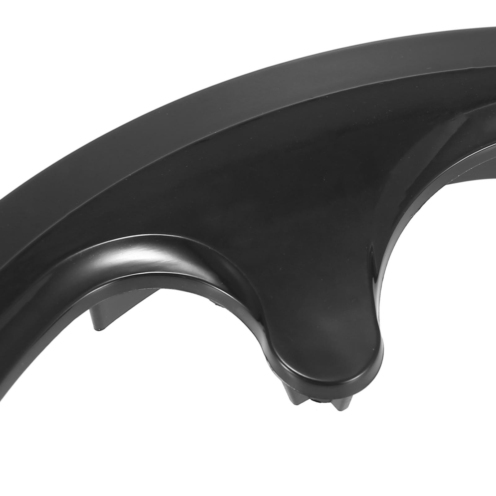 42 44 teeth 7.4cm 10.1cm bicycle crankset chain wheel cover black