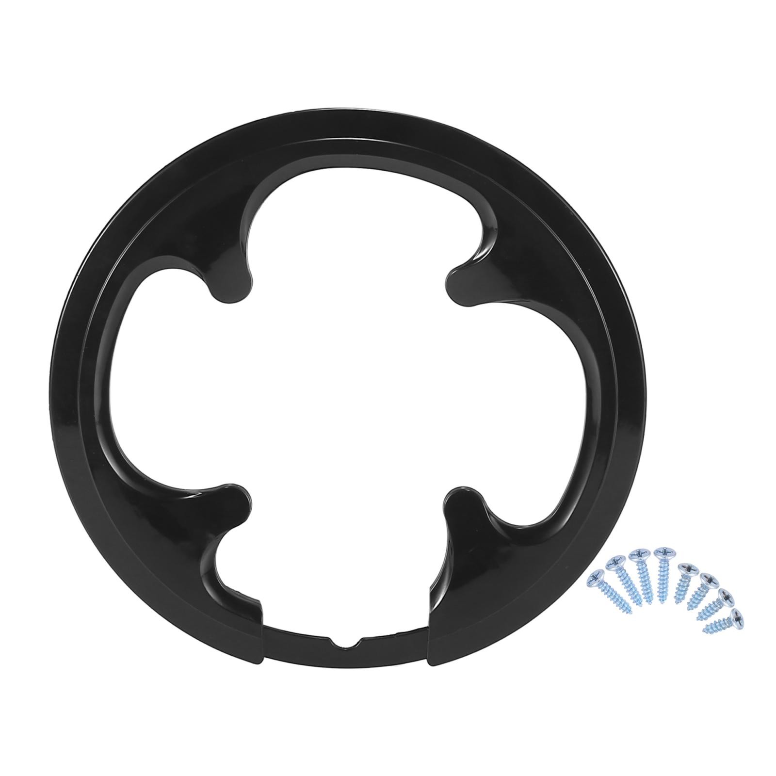 42 44 teeth 7.4cm 10.1cm bicycle crankset chain wheel cover black