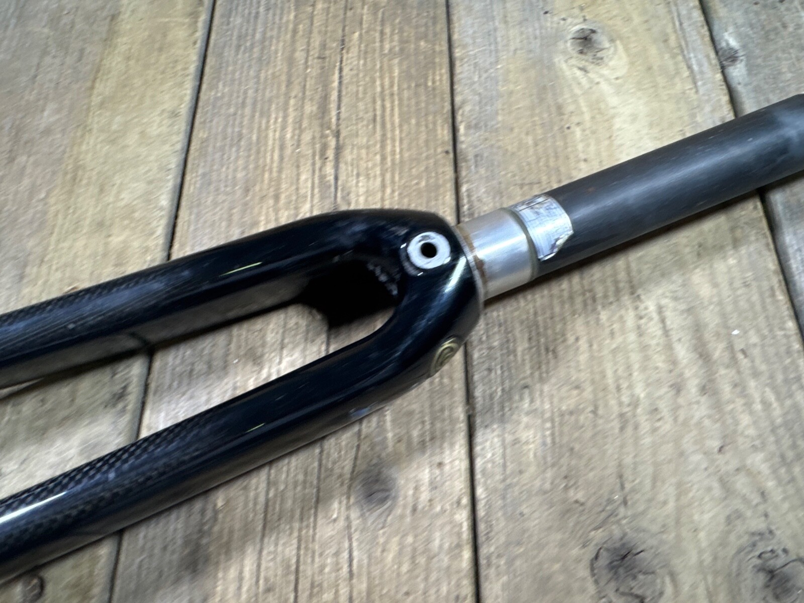 Columbus Carve Carbon Fiber Fork 700c Road Bicycle Fork 1-1/8 Threadless USED
