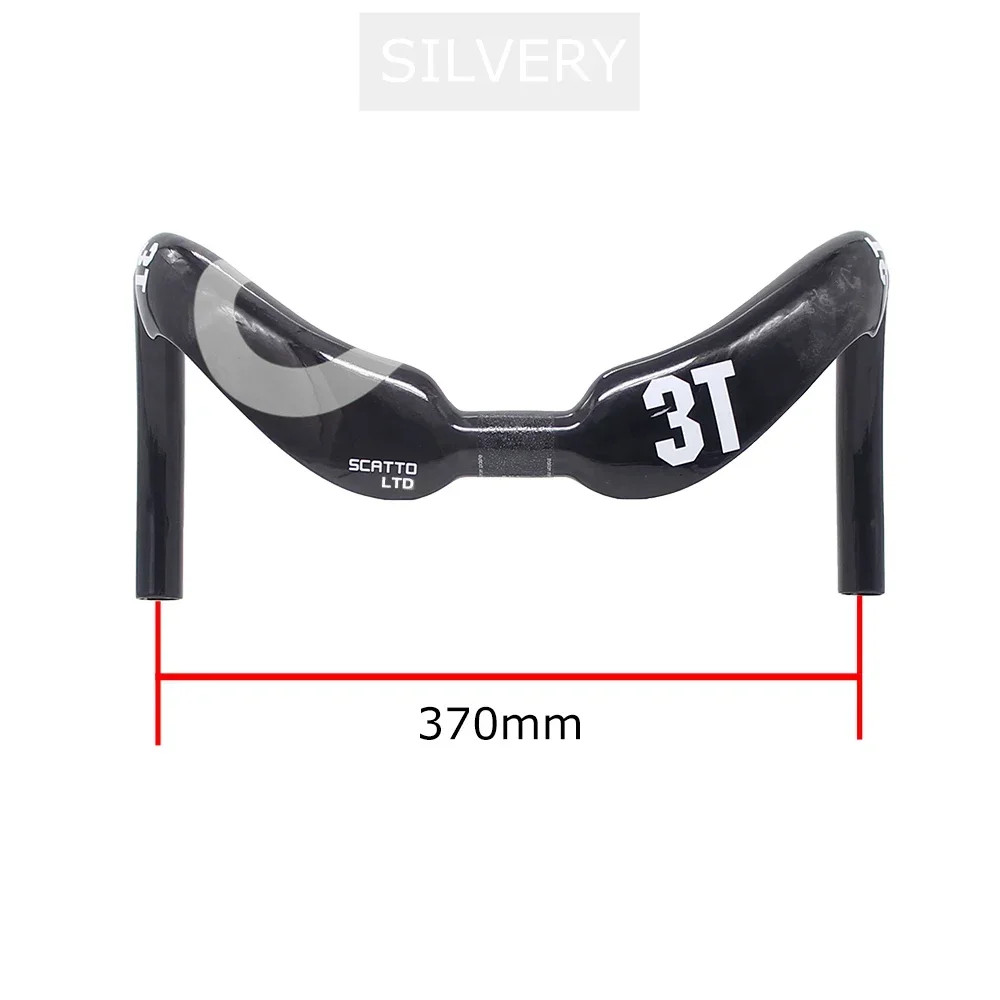 SCATTO LTD Road Bike Track Bar Carbon Cycling Handlebar 31.8mm Width