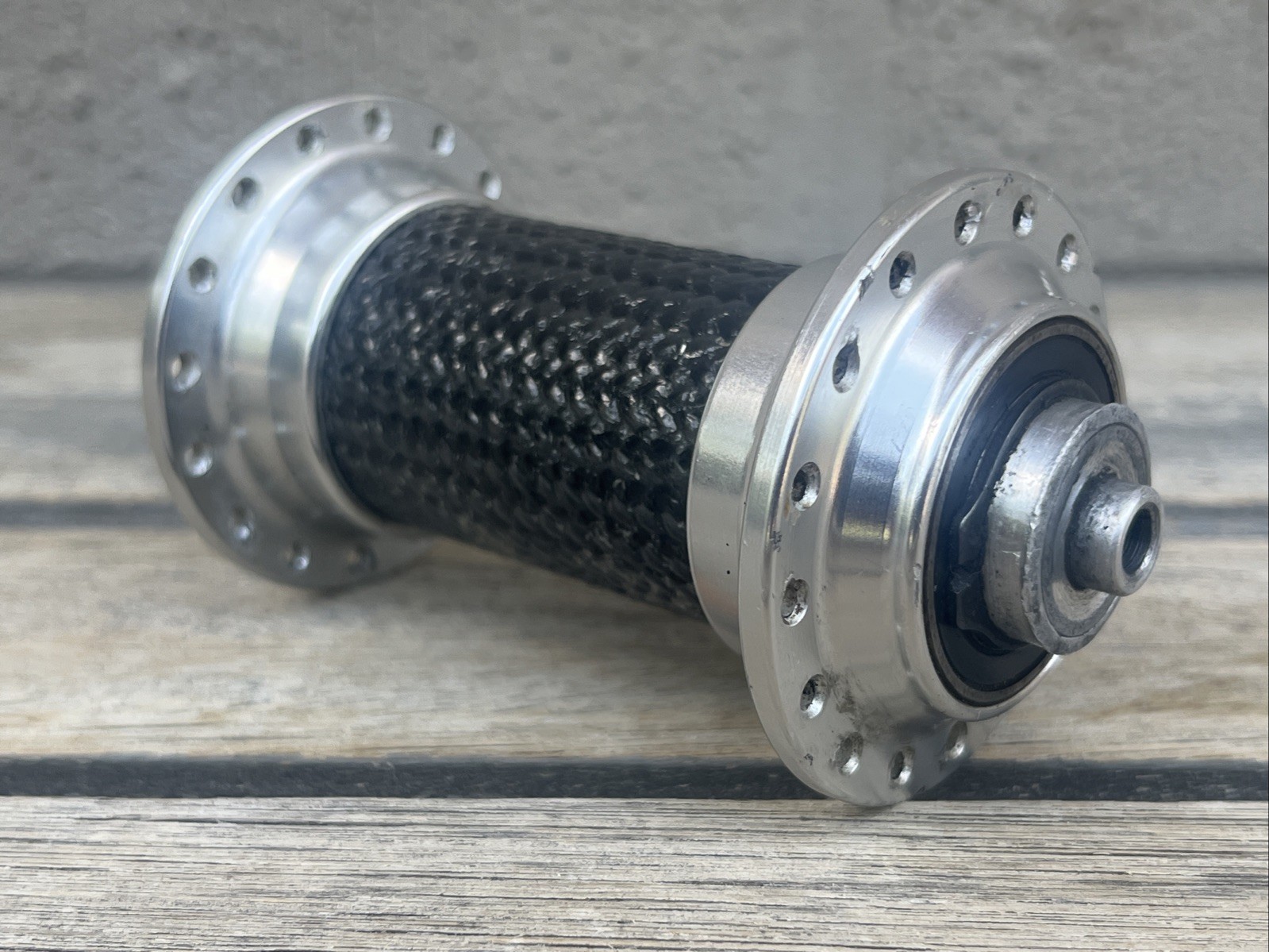 Vintage Nuke Proof 32-hole Carbon Aluminum hubset Shimano HG freehub Body