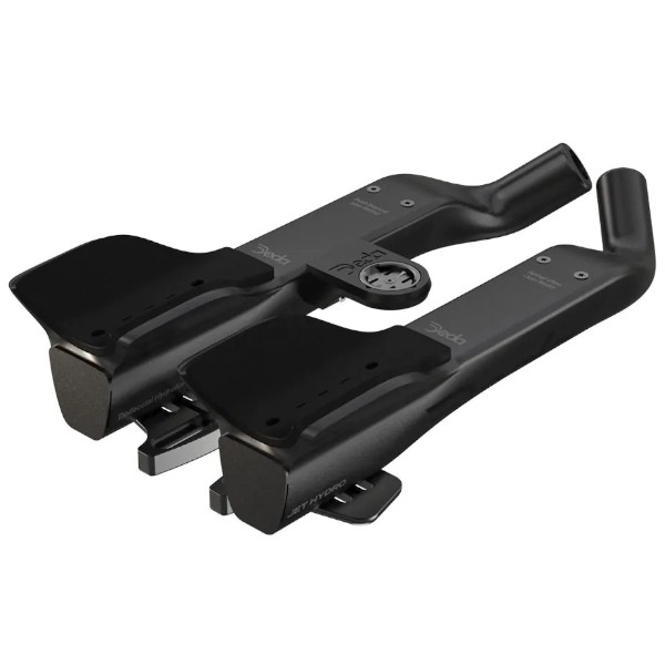 Deda Elementi Jet2 Hydro handlebar extensions alloy M (345mm) black JET2-HYDRO-M
