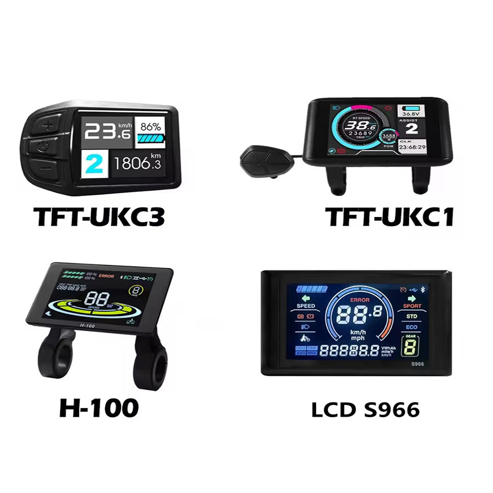 E-bike 40A 3-Mode Sine Wave Controller 36V 48V 1500W 2000W with LCD Display Set