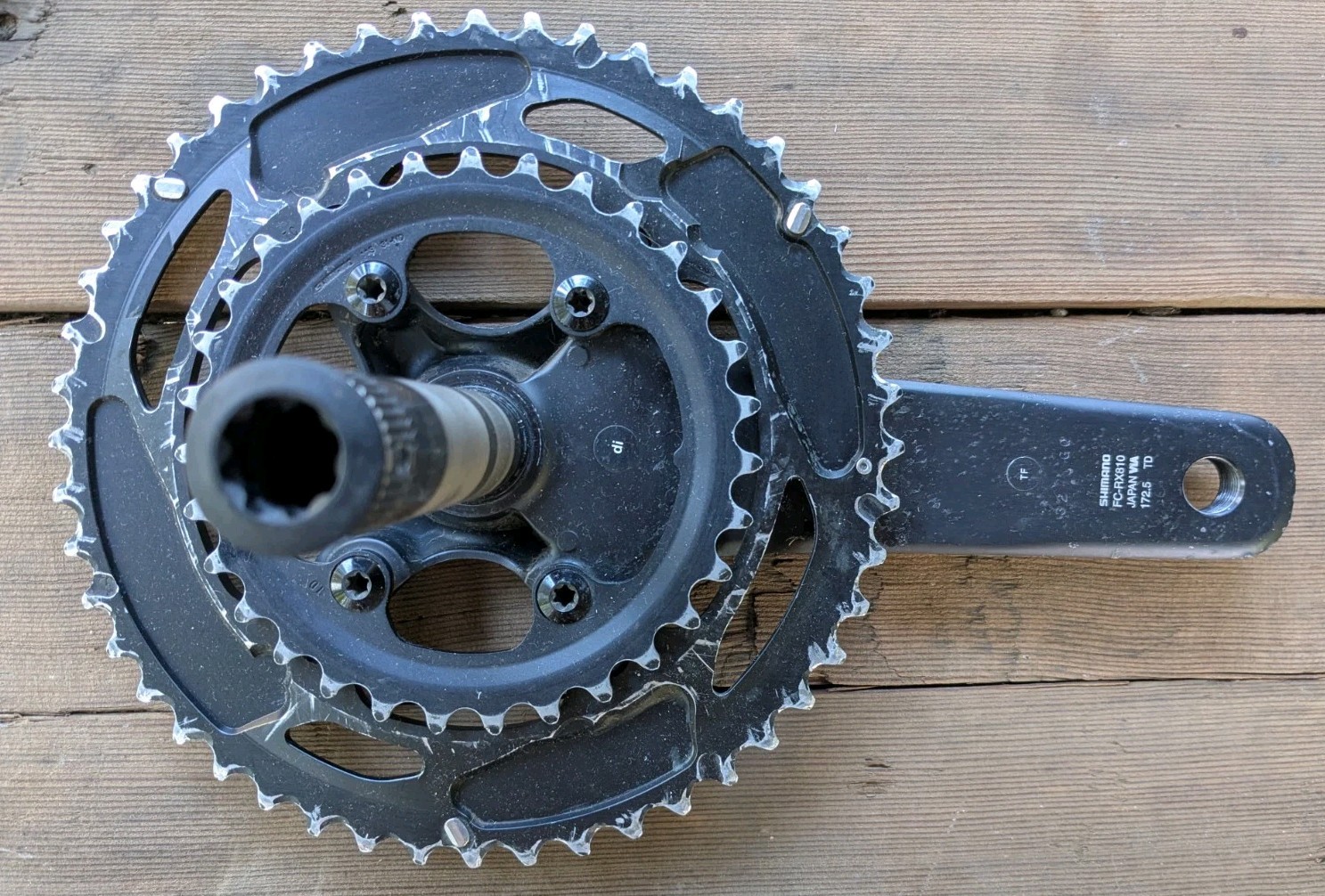 Shimano GRX RX810 2×11 172.5 48/31T Crankset