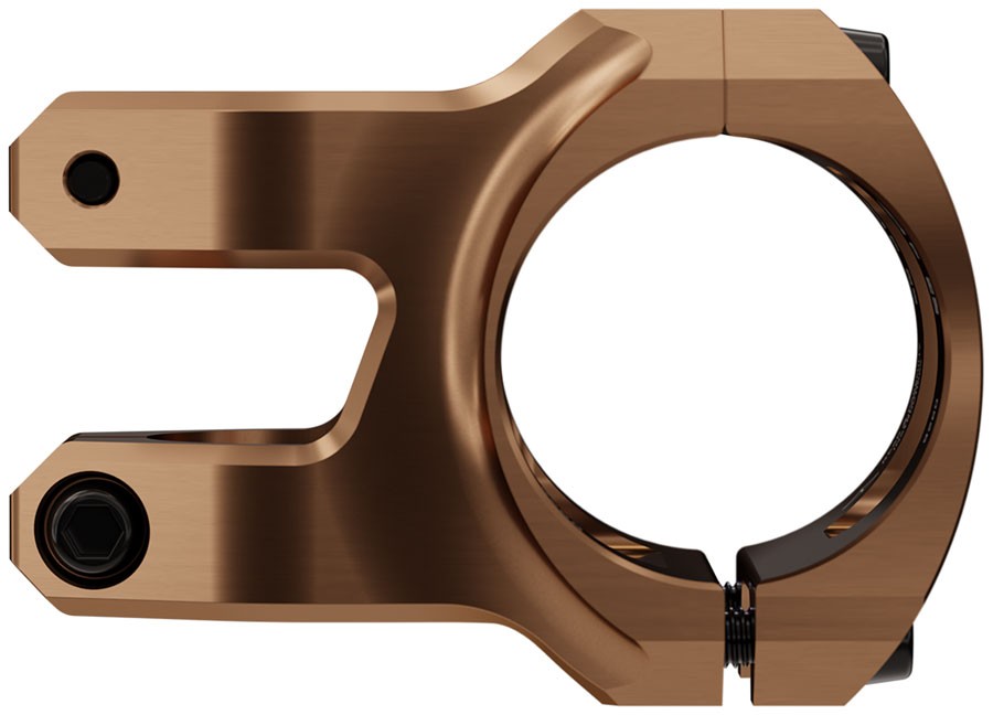RaceFace Turbine Stem – 32mm, 35mm Clamp, +/-0, 1 1/8″, Kashmoney Gold