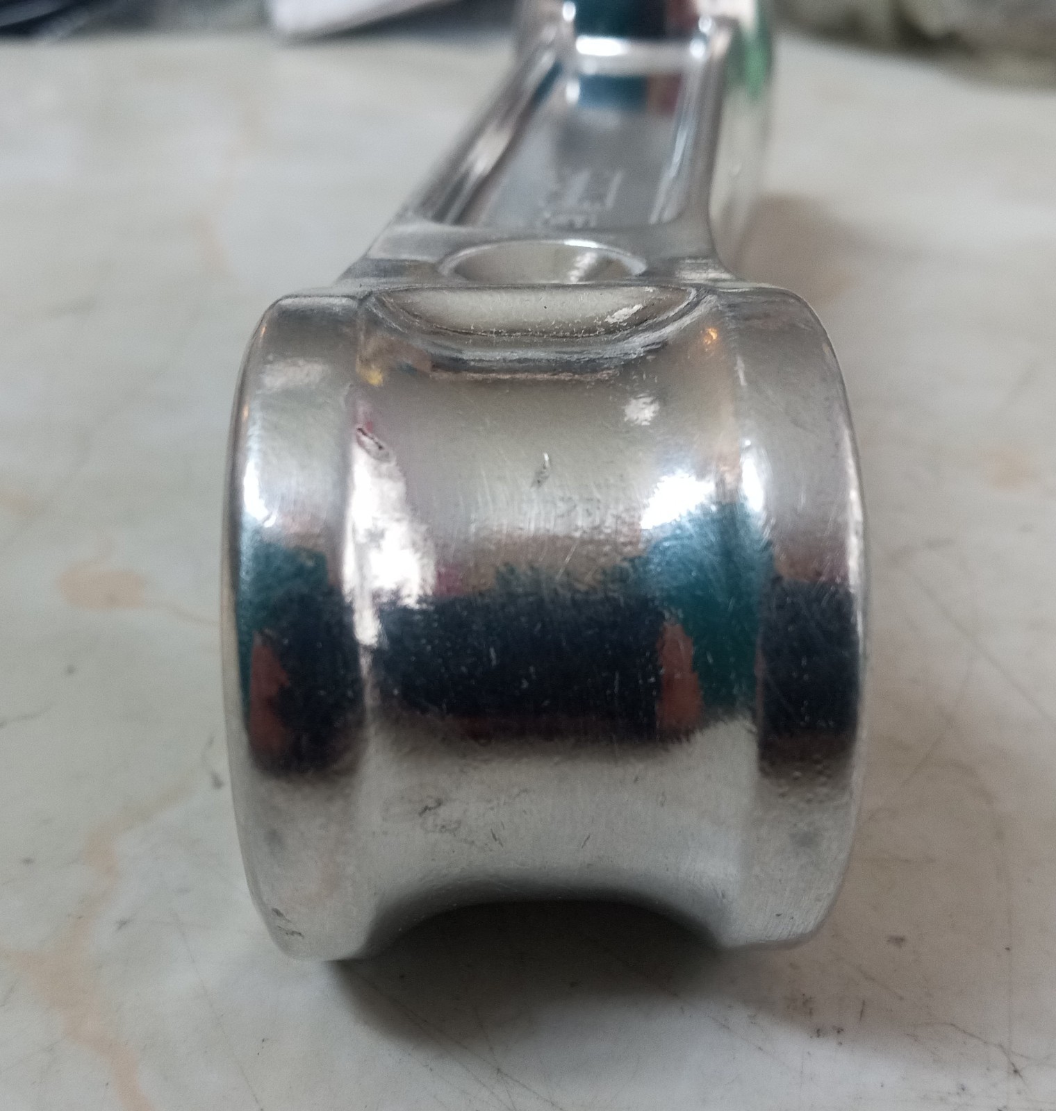 NOS vintage SAKAE I-BEAM MTB STEM 130MM 1-1/8 threadless 25.4MM Silver Japan