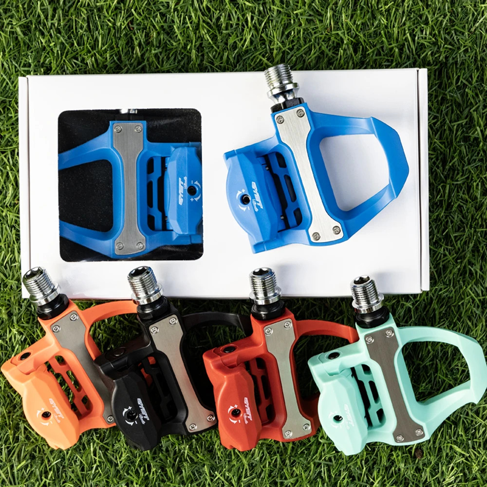 RYET Road Bike Clipless Pedals 285g SPD-SL Compatible with Cleats Sealed Bearing