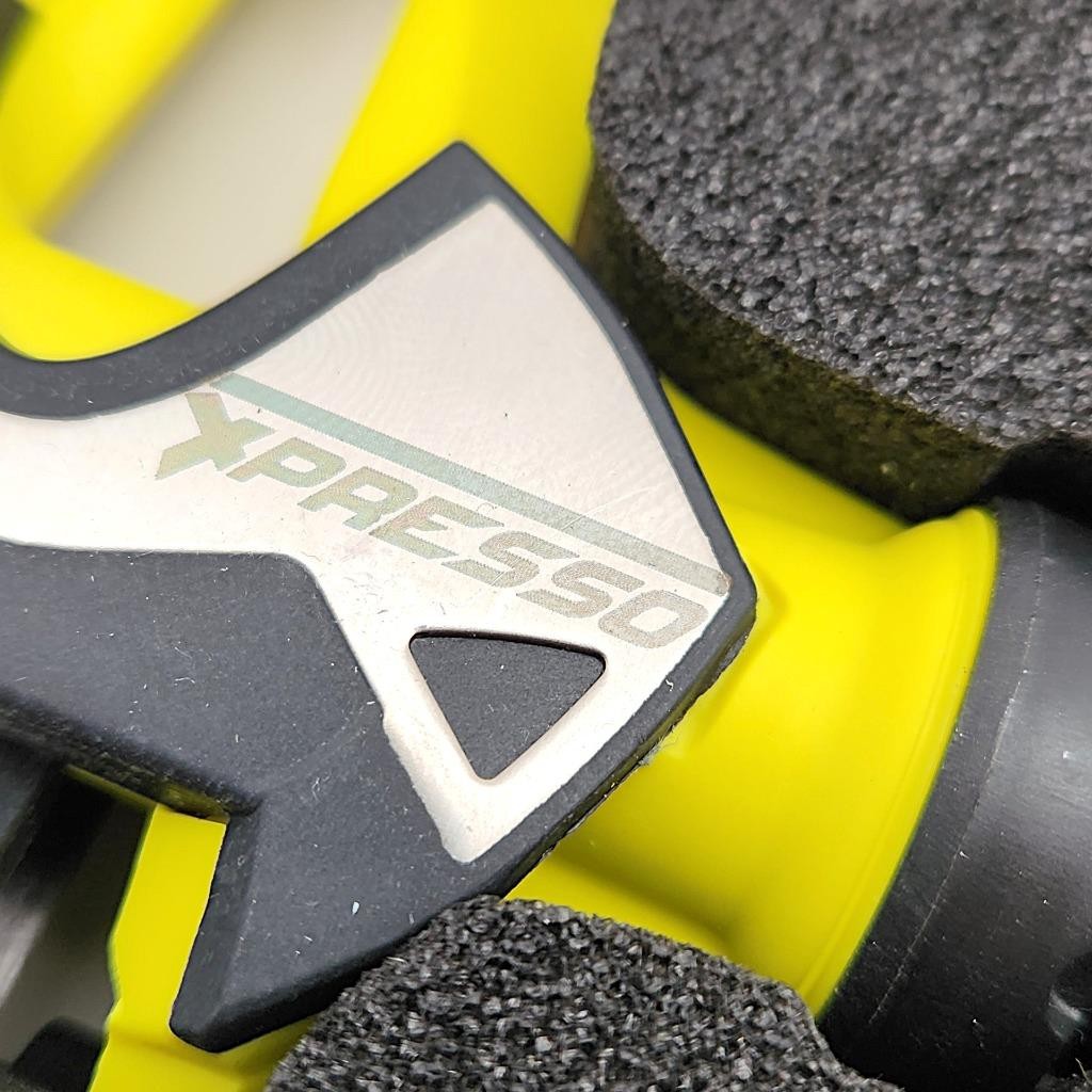 Time Xpresso 6 Plasma Yellow Clipless MTB Bicycle Pedals OPEN PACKAGE