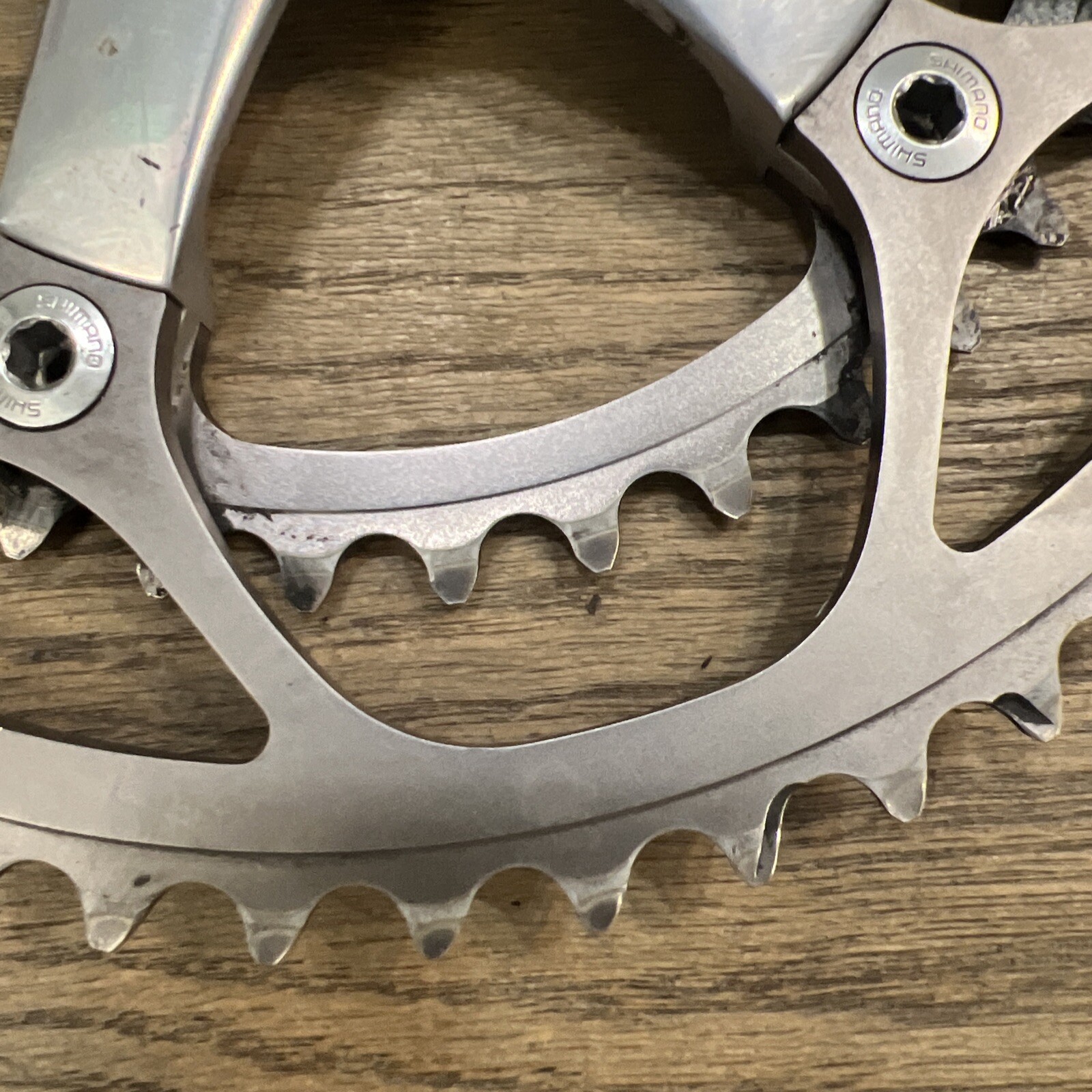 Shimano Dura Ace Crankset FC-7700 172.5mm 53/39 Double 130 BCD w/ BB-7700