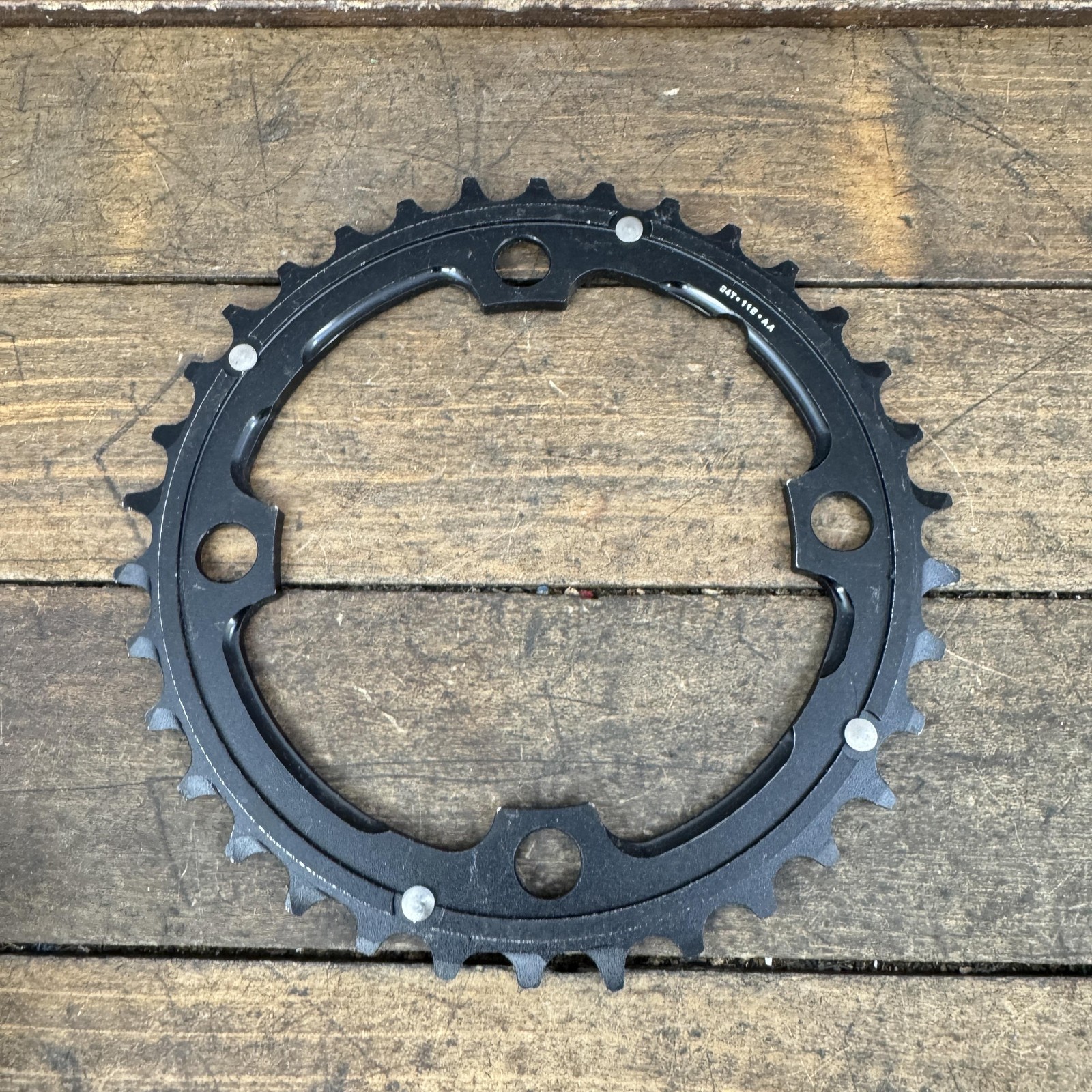 E*thirteen Components Chainring Set 42/34/24T 4-Arm 104 BCD Black MTB Bike