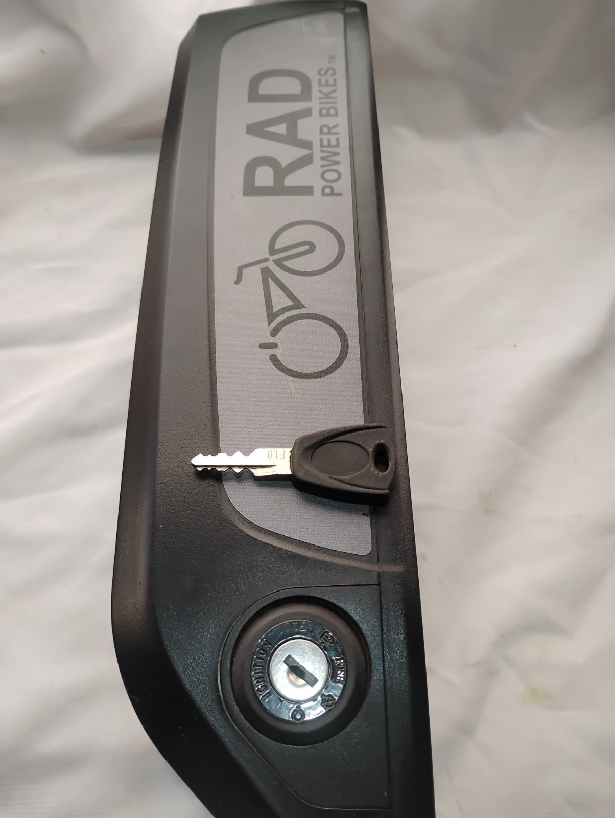 OEM Rad Power Bikes Safe Shield External Battery 48V W/key & charger. Works RP