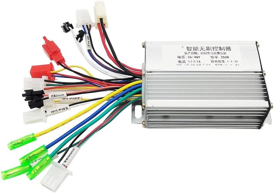 36V-48V 350W Brushless DC Motor Controller for Electric Bicycle E-Bike Scooter