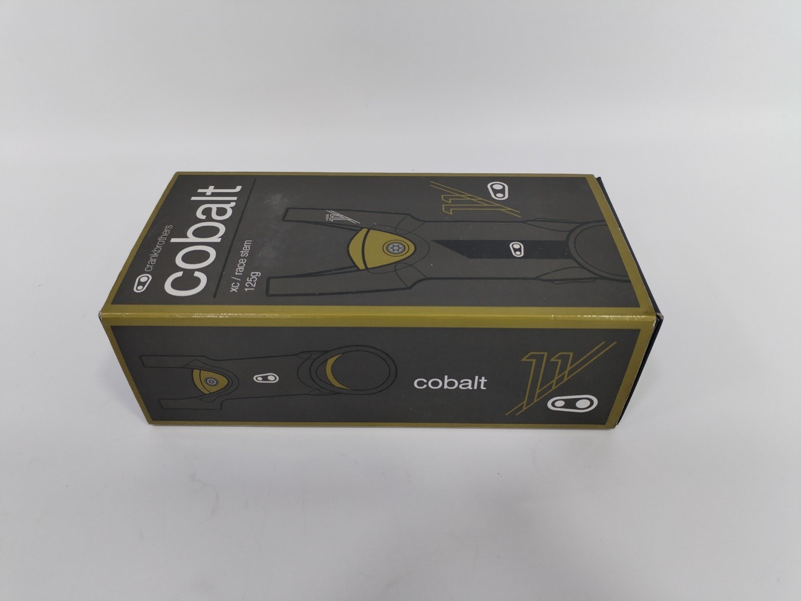 CrankBrothers Cobalt Carbon Stem 6° 90mm Black Gold XC Race