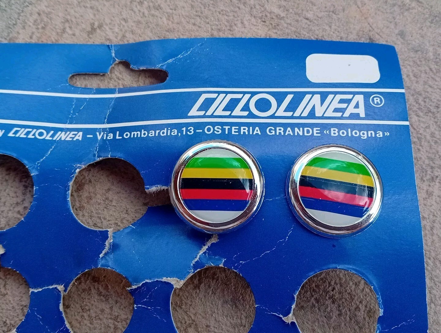 Ciclolinea World Champion Handlebar Plugs Nos New Old Stock L’Eroica