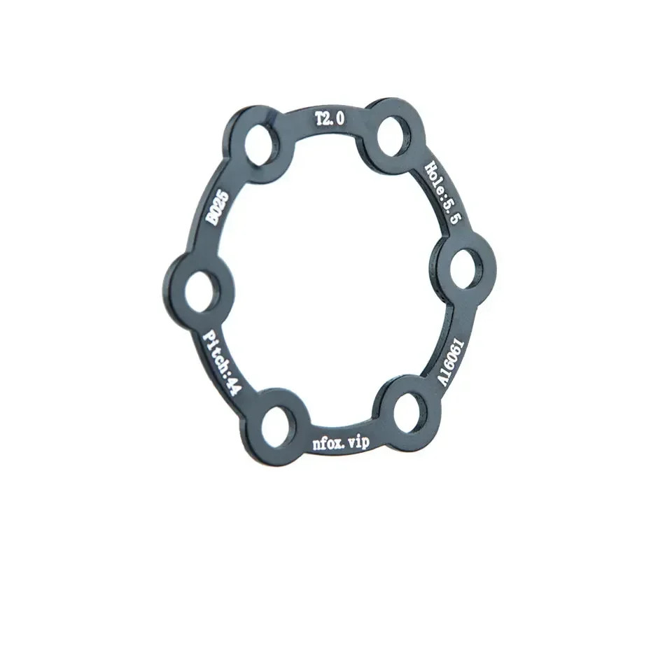 Electric Scooter Brake Disc 3 Gaskets Bicycle 6 Holes 2 Washers 4 Hub 5Mm Flower