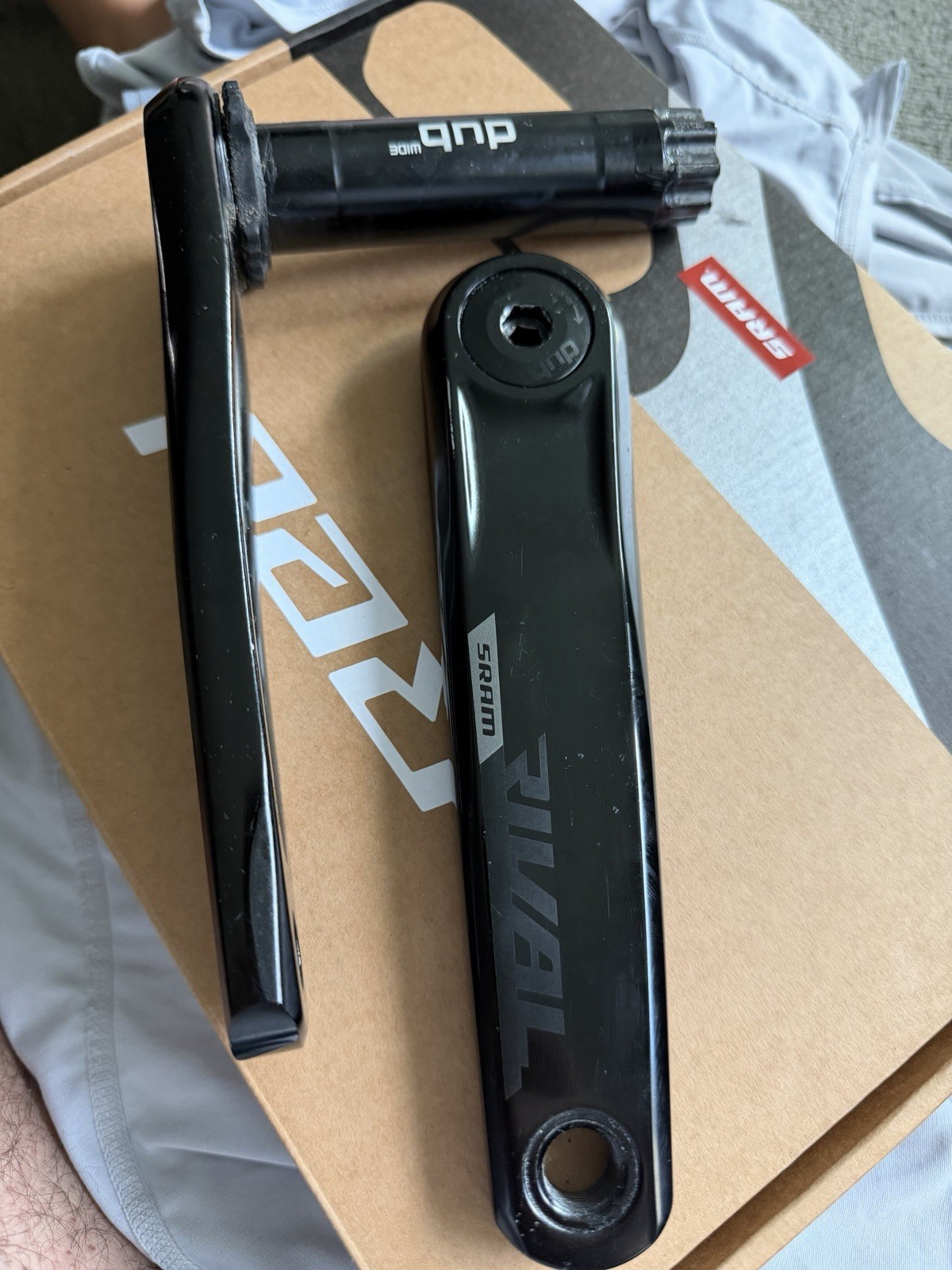 SRAM Rival AXS 170mm 8-Bolt Crank Arms DUB 30mm