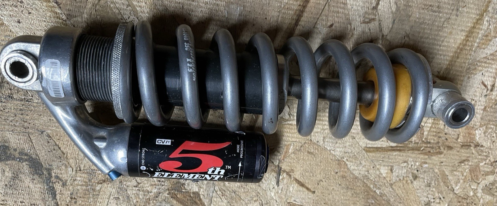 5th Element Progressive Rear Coil Shock 350 lb Spring Parts Only 8.5” Eye To Eye