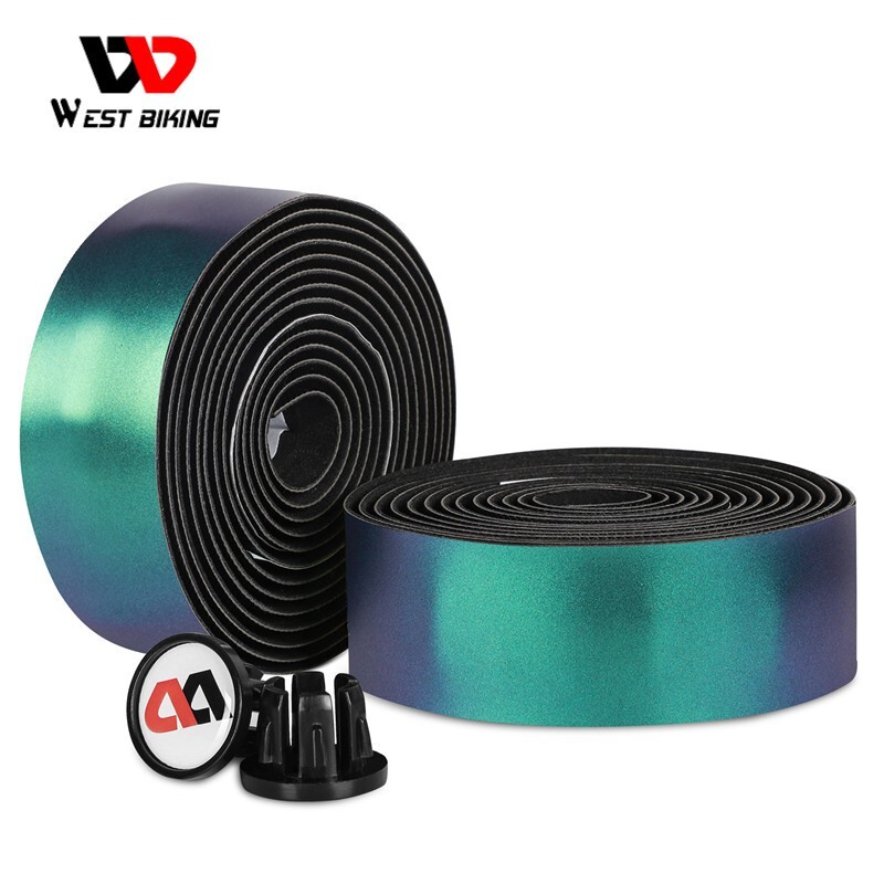 WEST BIKING Reflective Road Bike Bicycle Handlebar Tape Cycling Handle Bar Tape