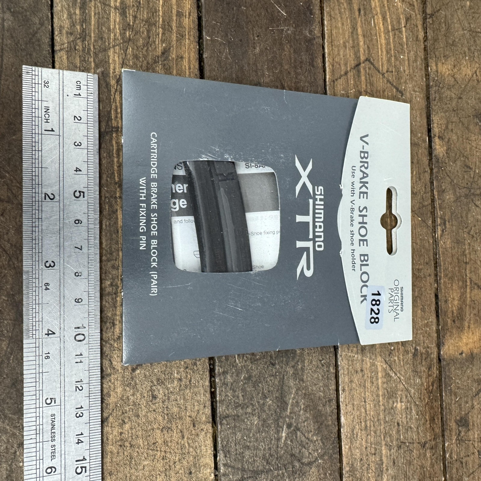 Shimano XTR V-Brake Shoe Block Inserts Pair MTB Bike Cartridge Y8AA98020 XT