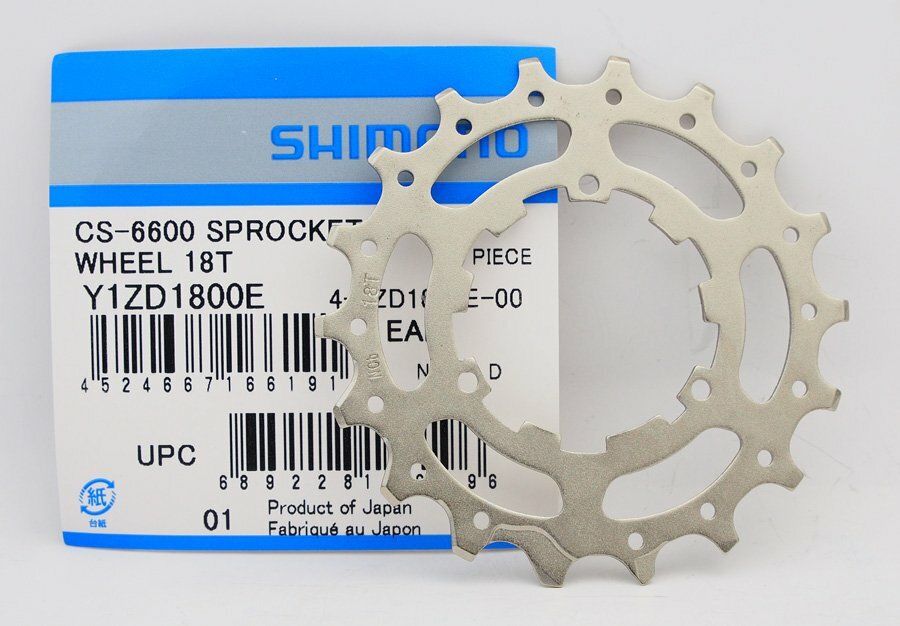 Shimano Ultegra CS-6600 CS-6700 18T Sprocket Wheel Cog for 12-23T Cassette
