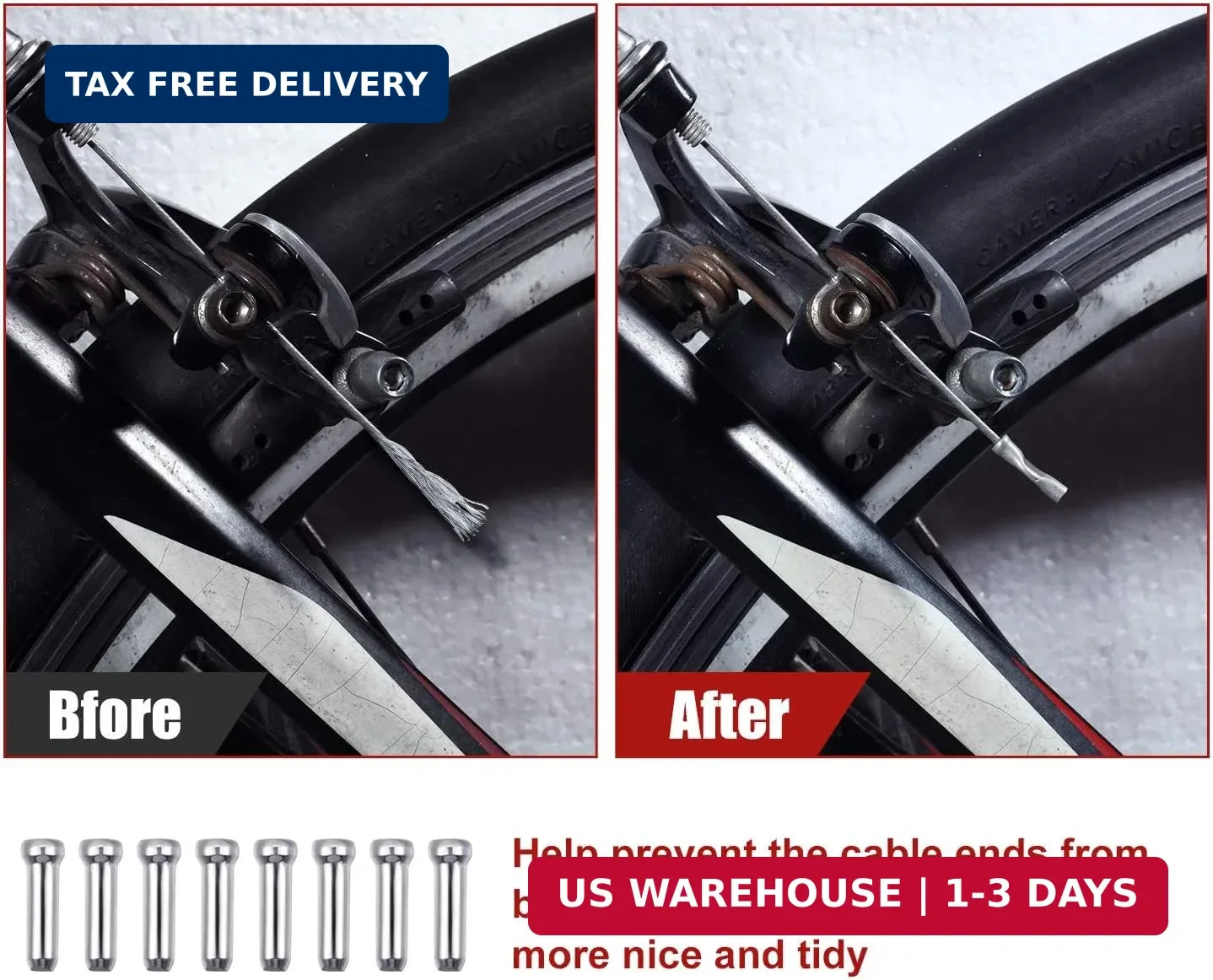 Universal Bike Brake Cable Kit Derailleur Bicycle Shifter Cable Housing Set