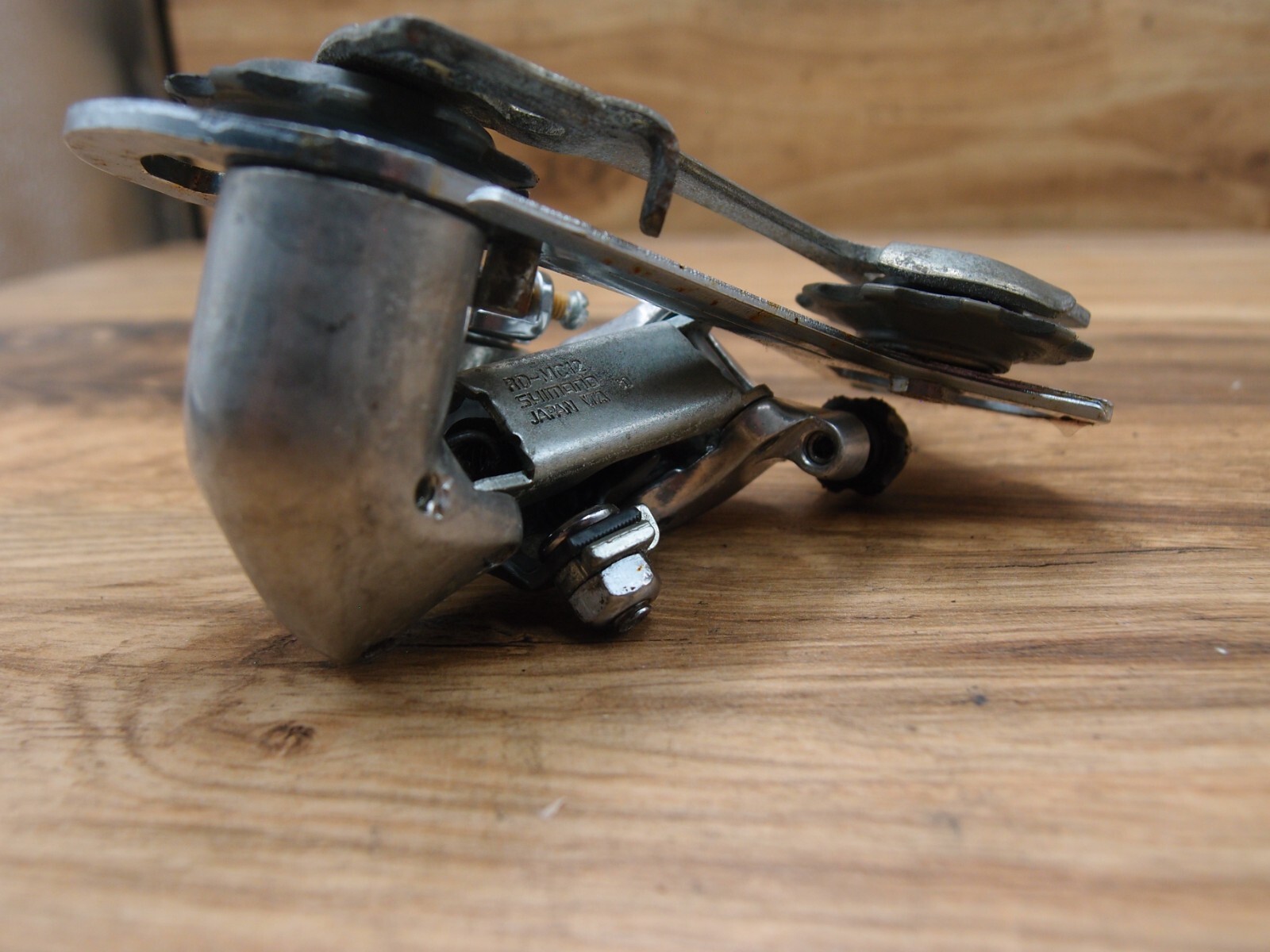 1994 rear derailleur Shimano Alivio RD-MC12 VIA Japan mid cage 7 speed