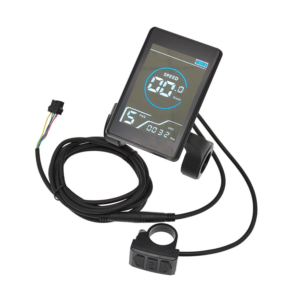 Ebike 24V/36V/48V X1 Colour Screen Display Power Speed Meter Control Panel w/NFC