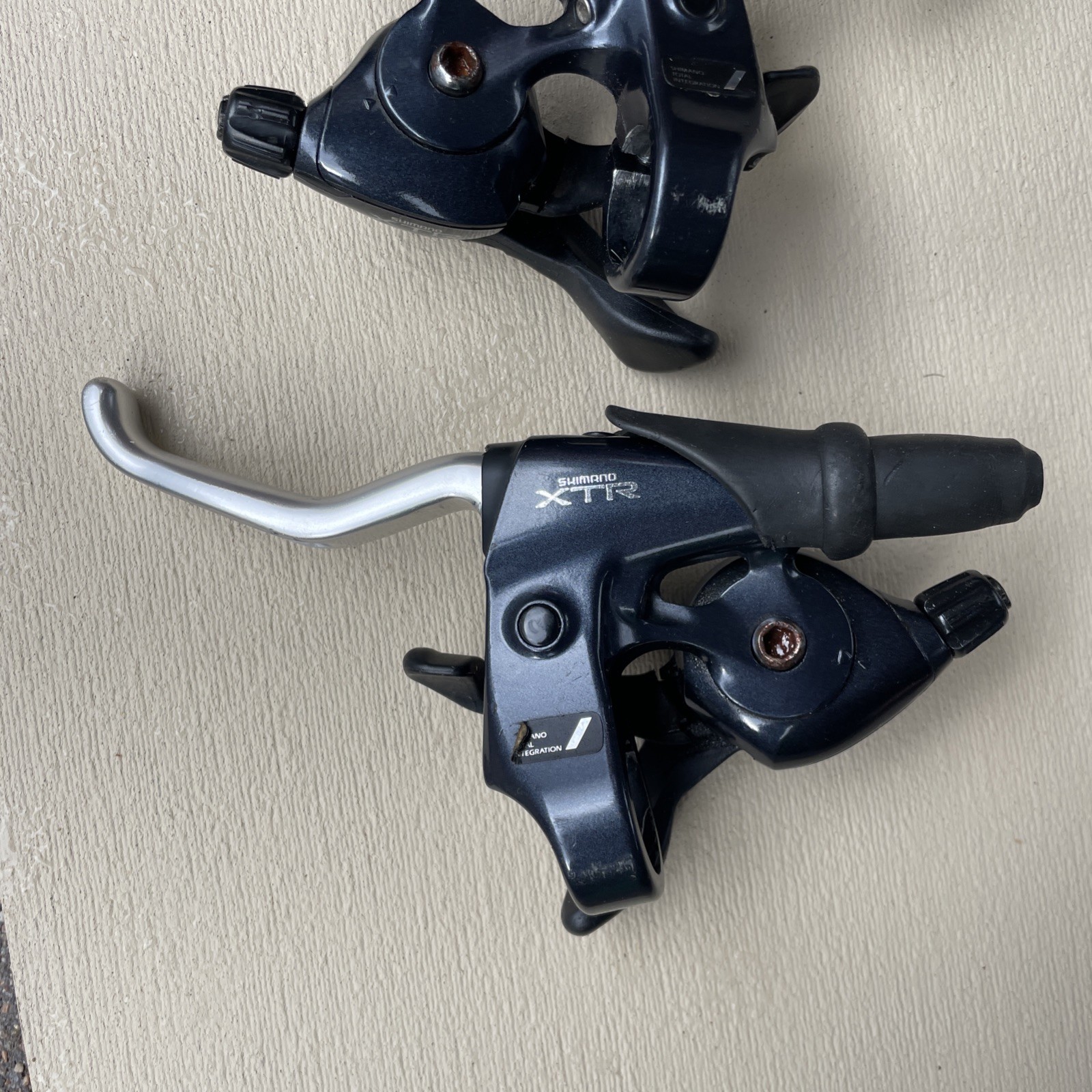 Vintage Shimano XTR ST-M900 Cantilever Brake Levers 8 Speed 