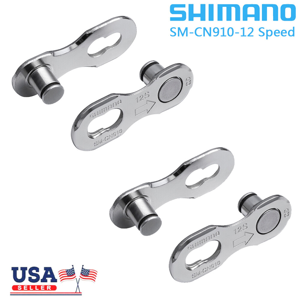 2Pairs Shimano SM-CN910 12 Speed MTB Bike Chain Quick Link HG M7100 M8100 M9100