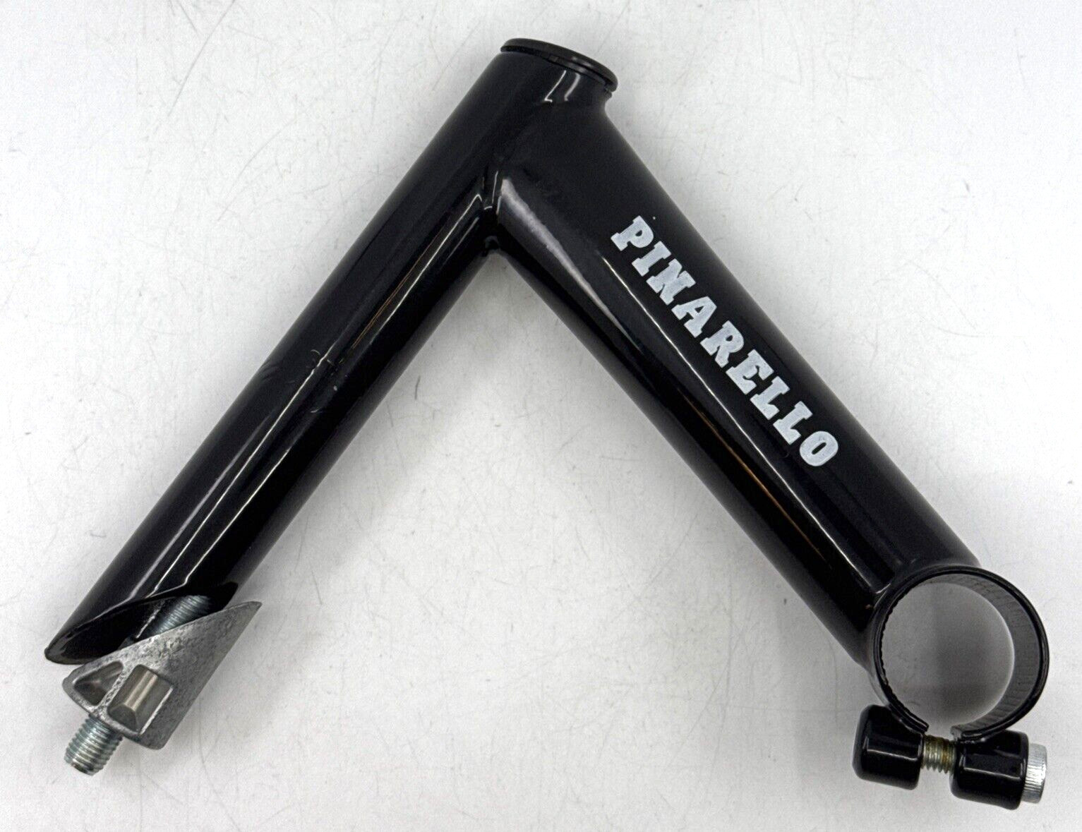 ITM for PINARELLO Black Cro-Mo Quill Stem 130mm 22.2mm Quill 26.0mm Bar Clamp