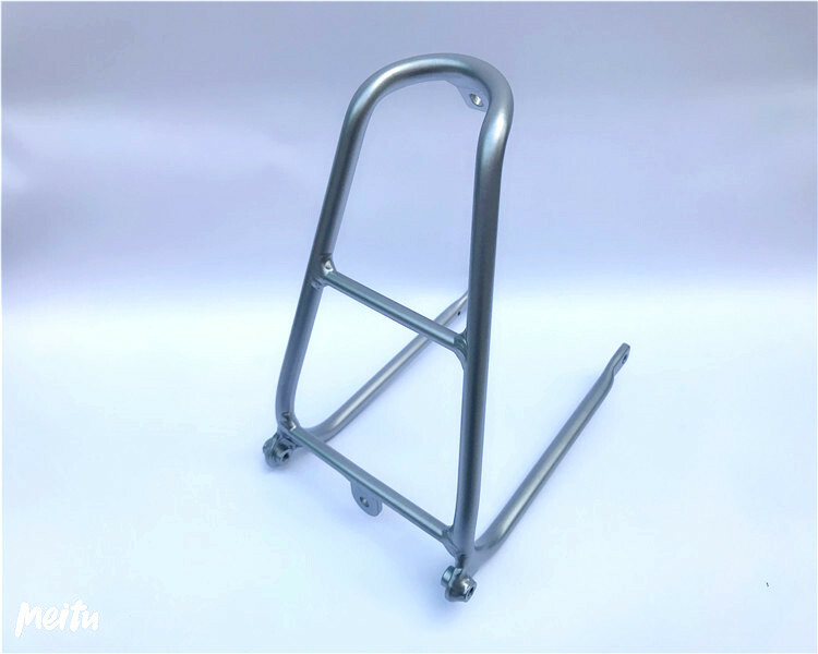 Aolly Rear Rack / EZ Easy wheels for Brompton Bicycle