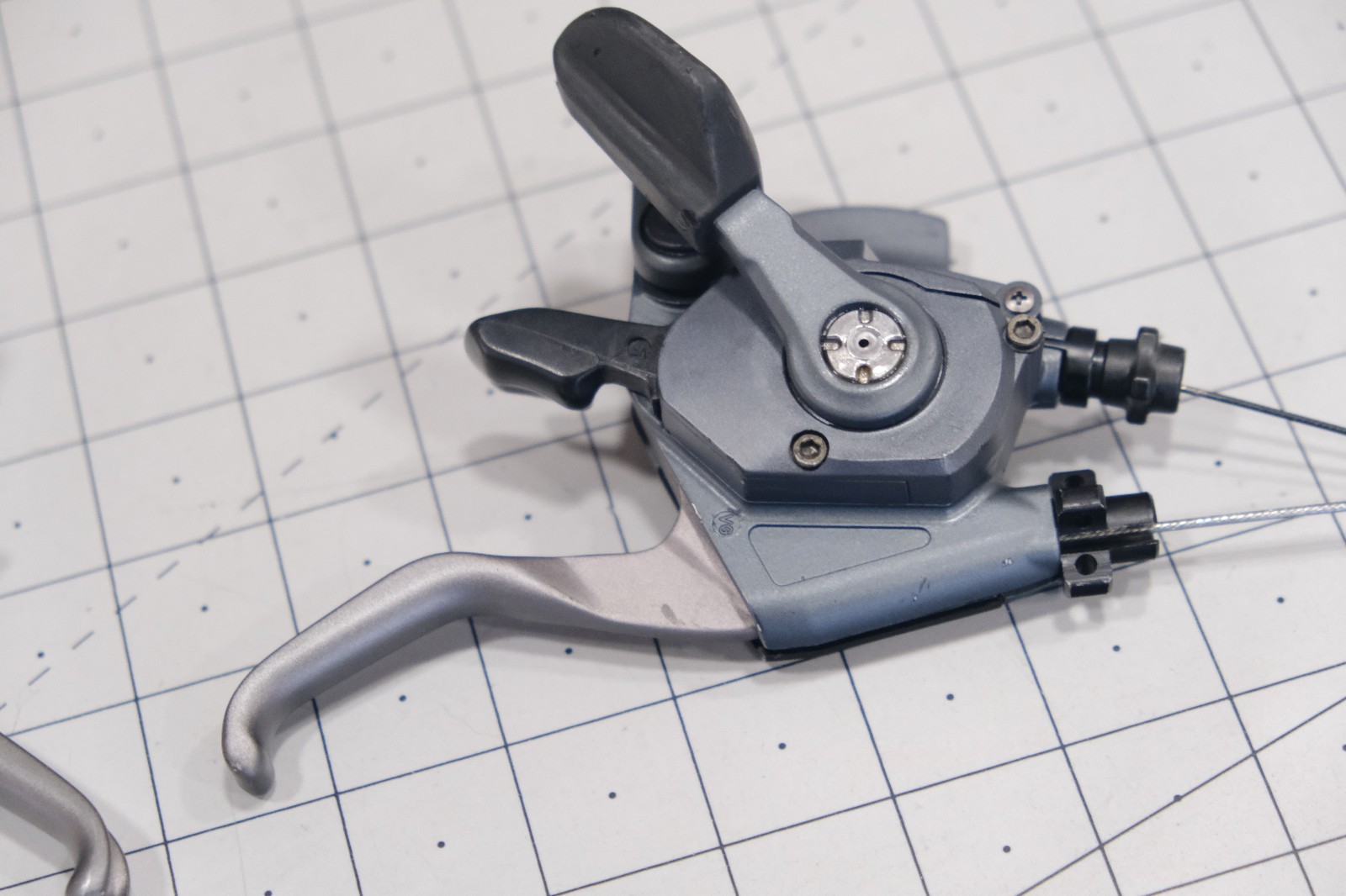 Vintage Shimano XTR ST-M950 3×8 Speed Shifter Set