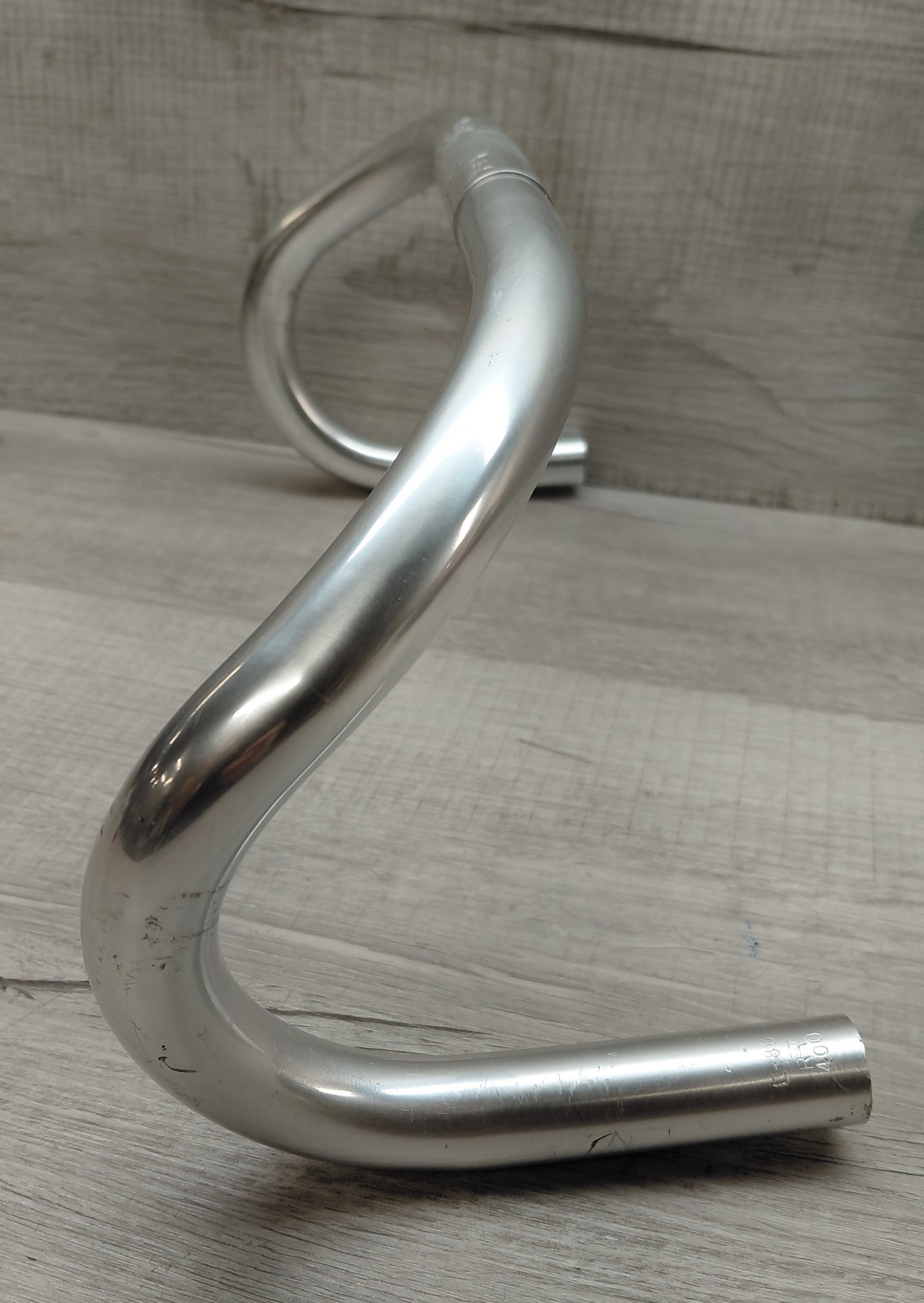 Vintage Sakae SR ROYAL 978 Handlebar 37 cm (c-c) 25.4 mm Clamp – Silver- Rare