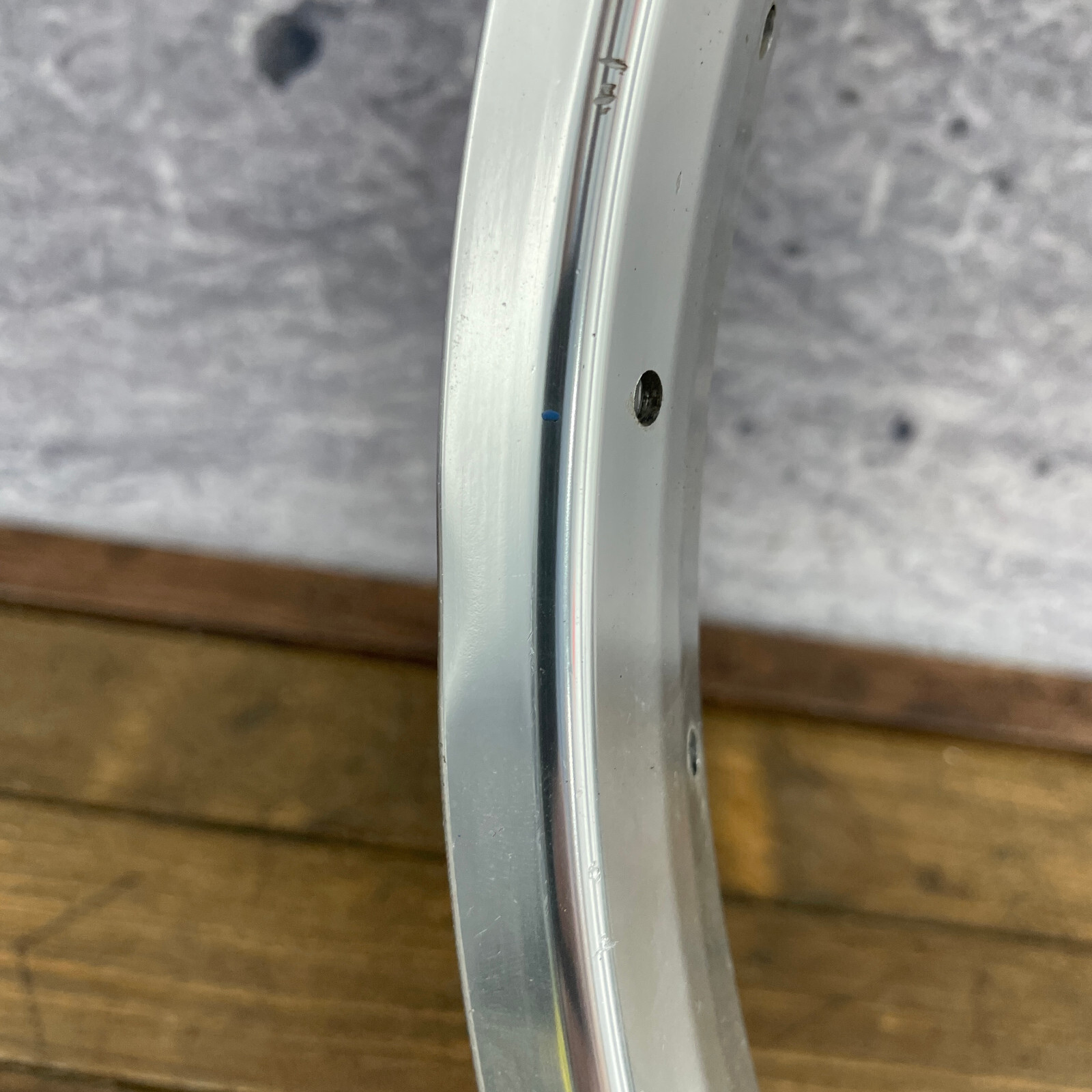 Stolen Brand Rampage BMX Rim 36h 20 in Silver Street Park Hoop 36 Hole Dents