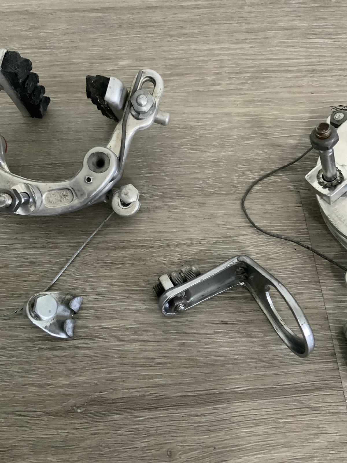 MAFAC RACER BRAKE CALIPERS CENTER PULL 65-75 MM REACH STRADDLES / FRONT GUIDE