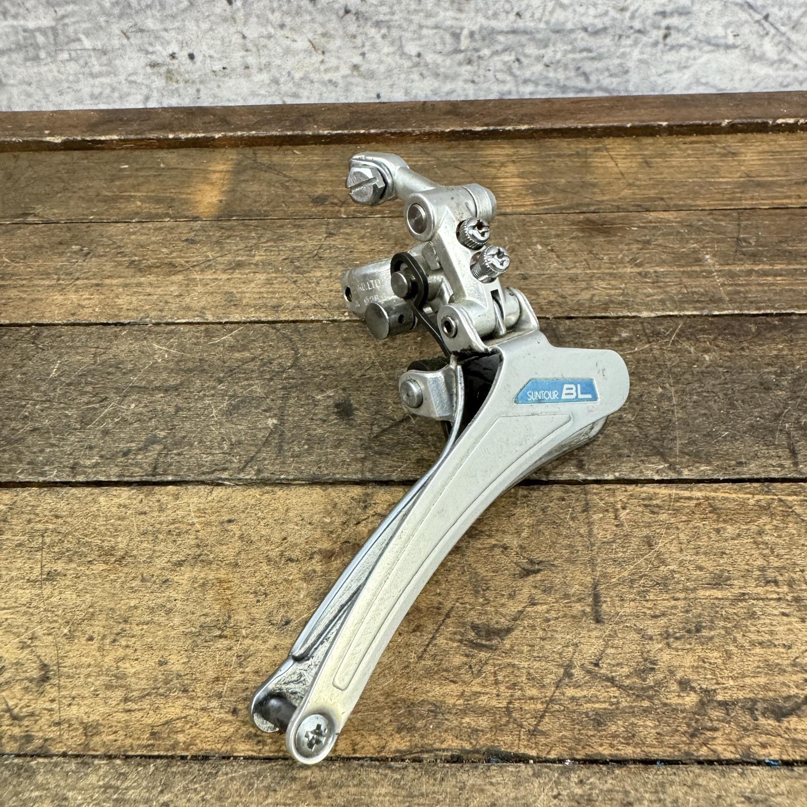 Vintage Suntour BL Front Derailleur Blue Line 28.6 Clamp Double Road Bike Japan