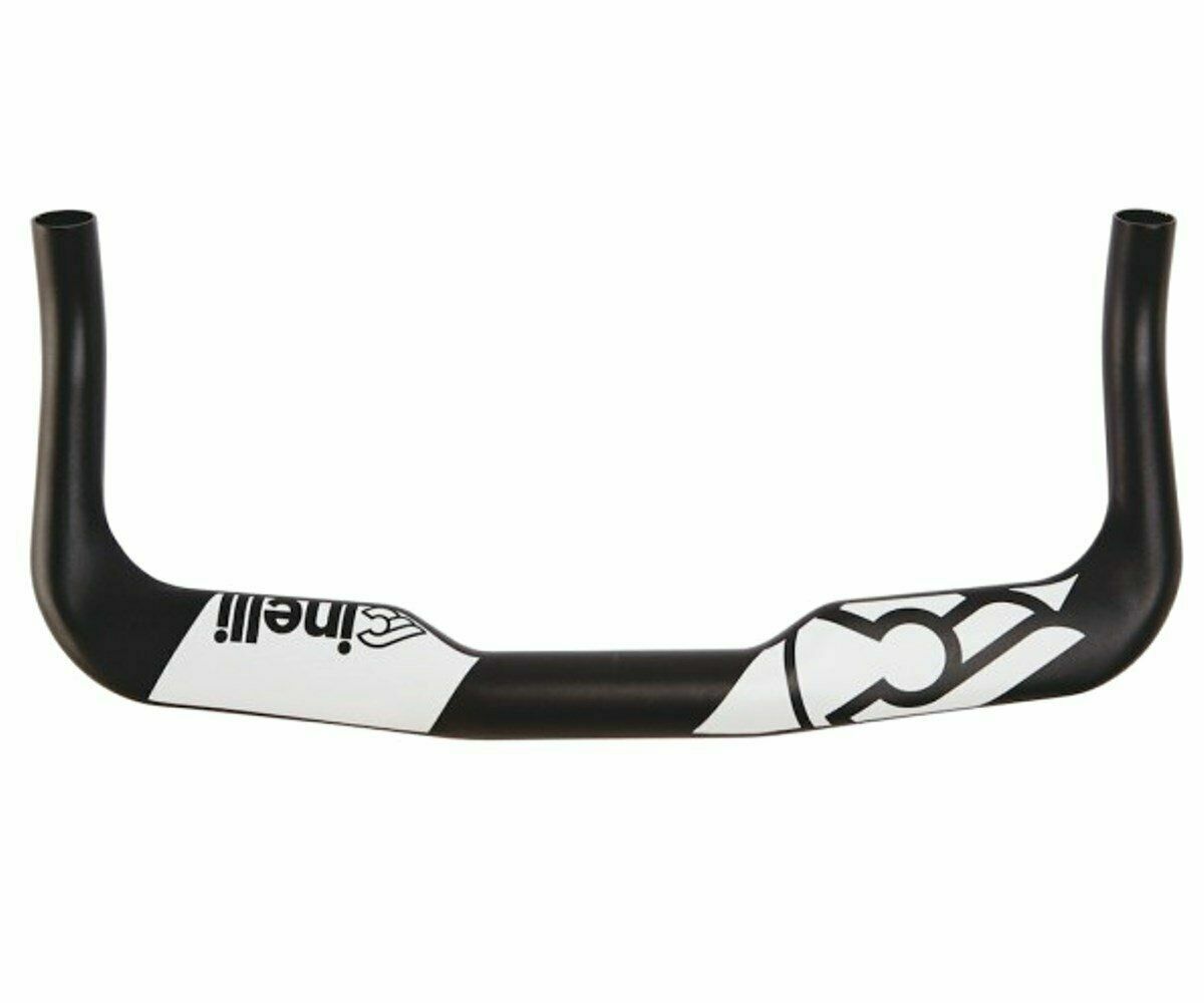 CINELLI BULLHORN Handlebar Urban Fixie Fix Bike Racing 40cm – Black/White
