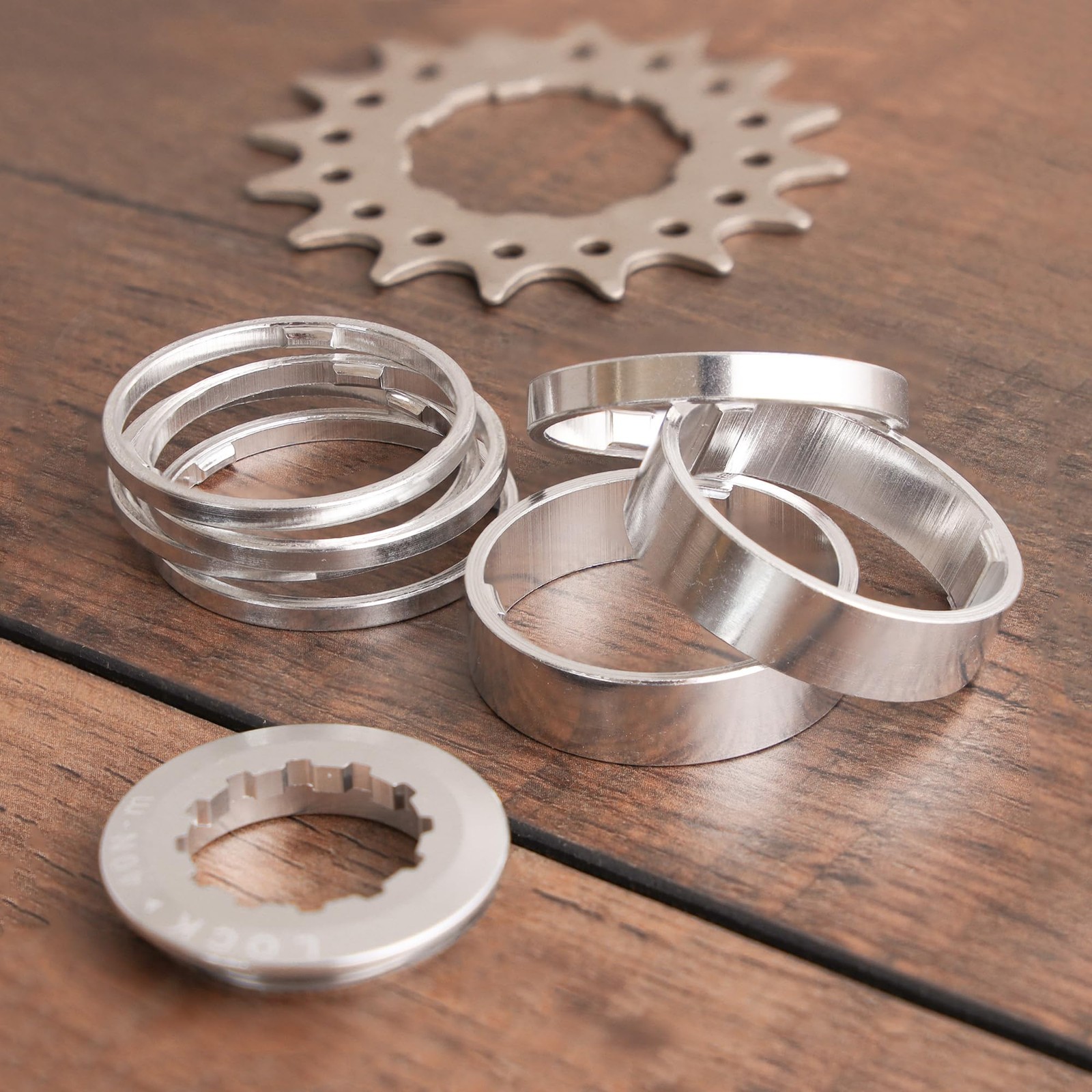 Kit De Conversion Fixie Bike Single Speed Compatible Con Shimano Sram