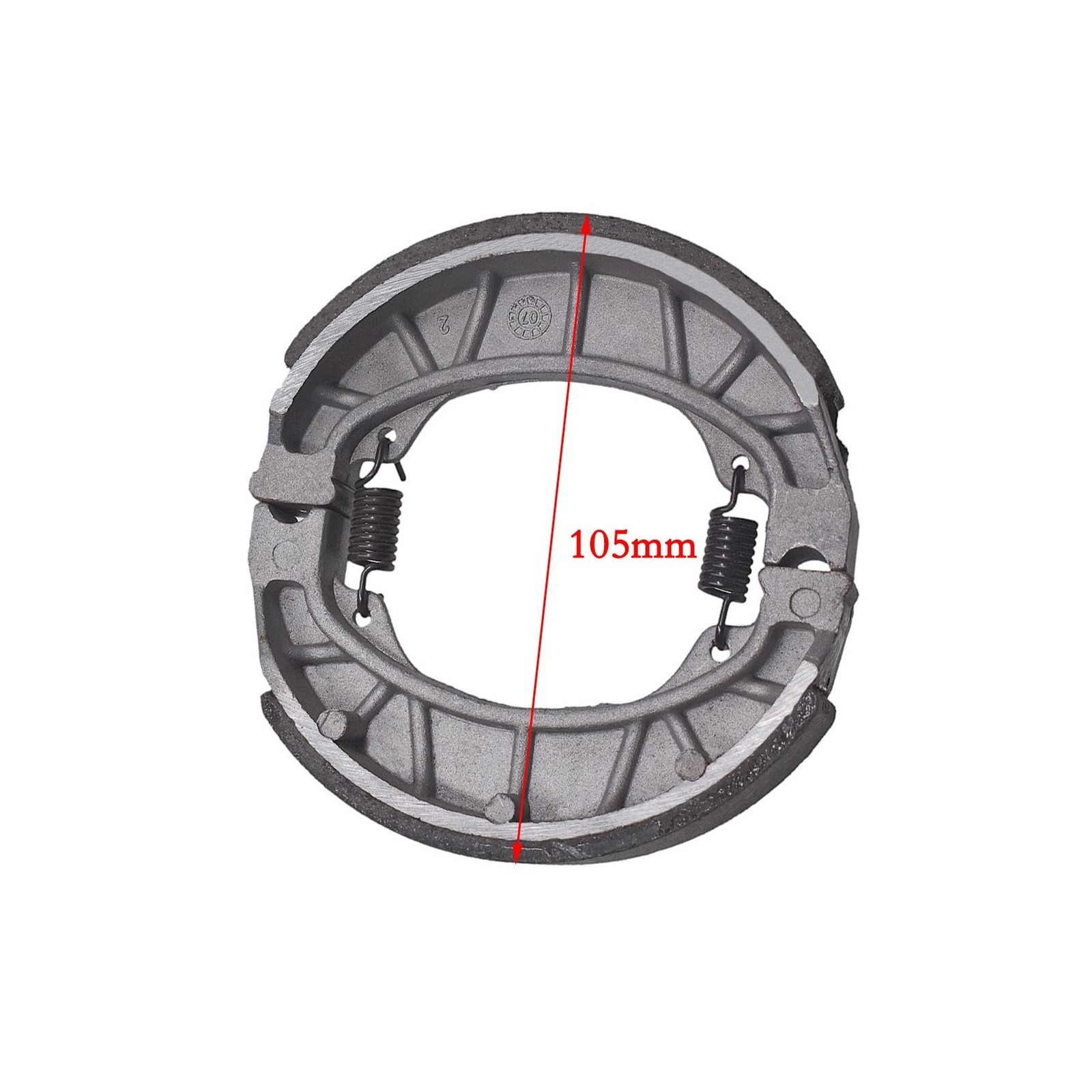 JRL Moped Scooter 105mm Rear Drum Brake Pads Shoes 50 110 125 150 cc GY6