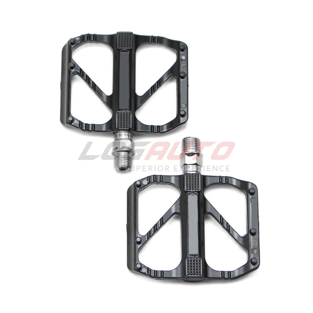 Non-Slip Bike Pedal DU Bearing Lightweight Road Pedals Sealed Flat Platform L+R
