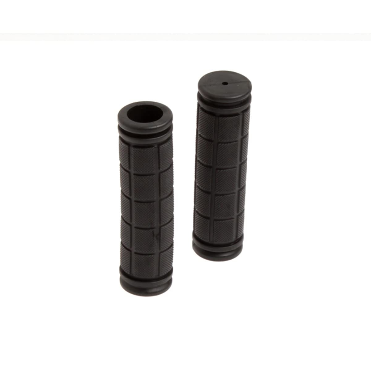 1 Pair Kids Bike Grips Anti-Slip Rubber Handlebar for Small, Black