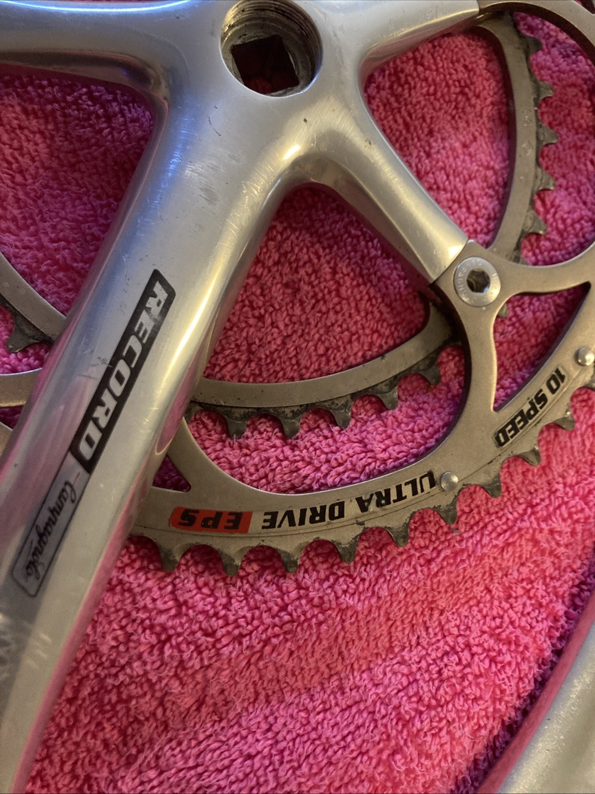 CAMPAGNOLO 10 Speed CRANK DOUBLE 53-39 TOOTH 172.5 MM / Includes 102mm BB
