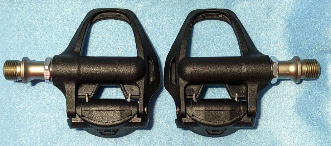 Racework SPD-SL Road Bike Binding Pedals Black Pair Compatible with Shimano