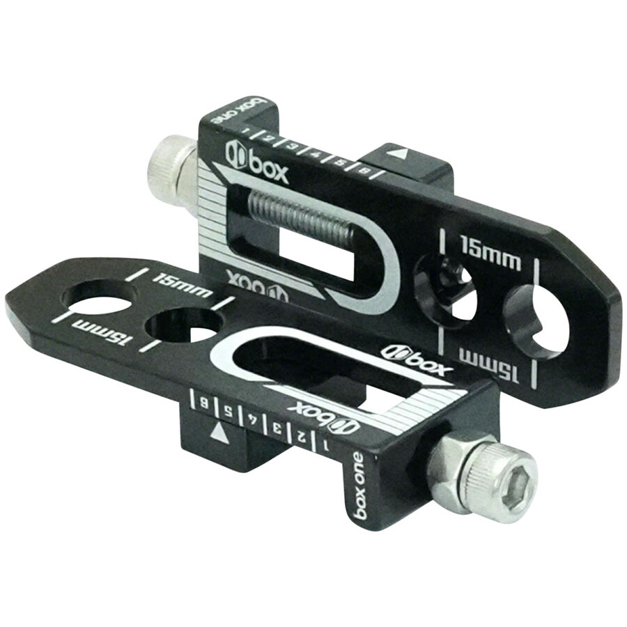 BOX ONE BMX CHAIN TENSIONERS 10mm BLACK