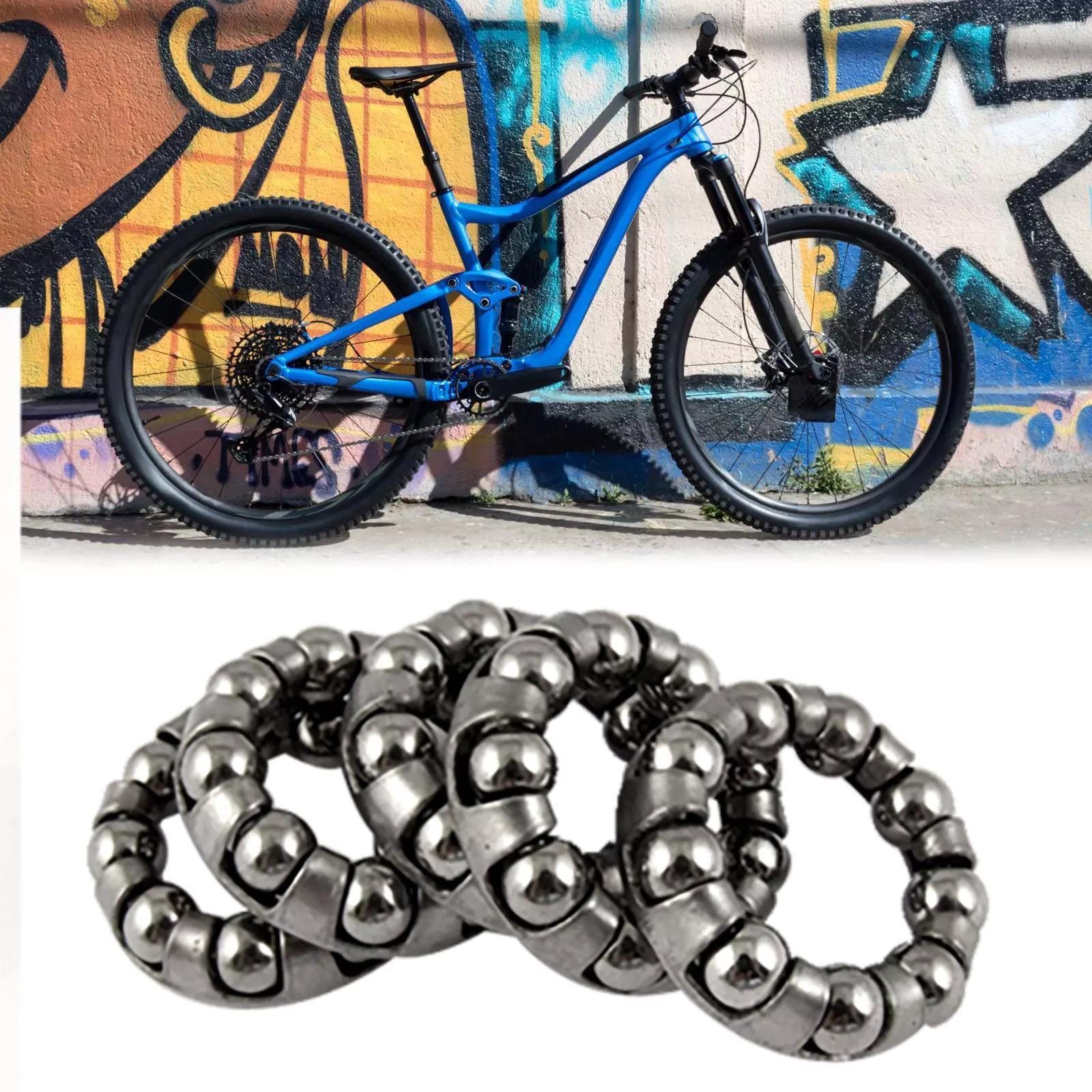 5PCS/Set Durable Stainless Steel 1/4 in x 9 Balls Bicycle Crank Ball Bearing