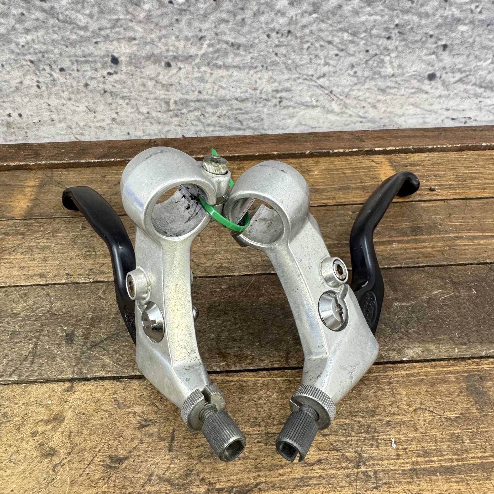 Vintage Suntour XC Power Brake Lever Set Black 22.2 4 Finger Pair 1980s MTB