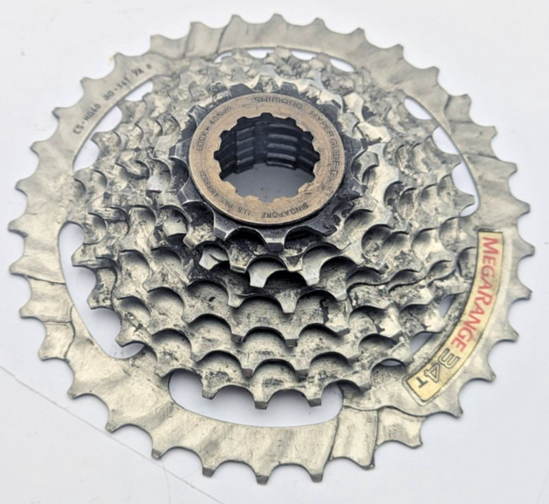 SHIMANO CASSETTE 8 SPEED 8s CS-HG40 11 TOOTH 34 TOOTH MEGA RANGE