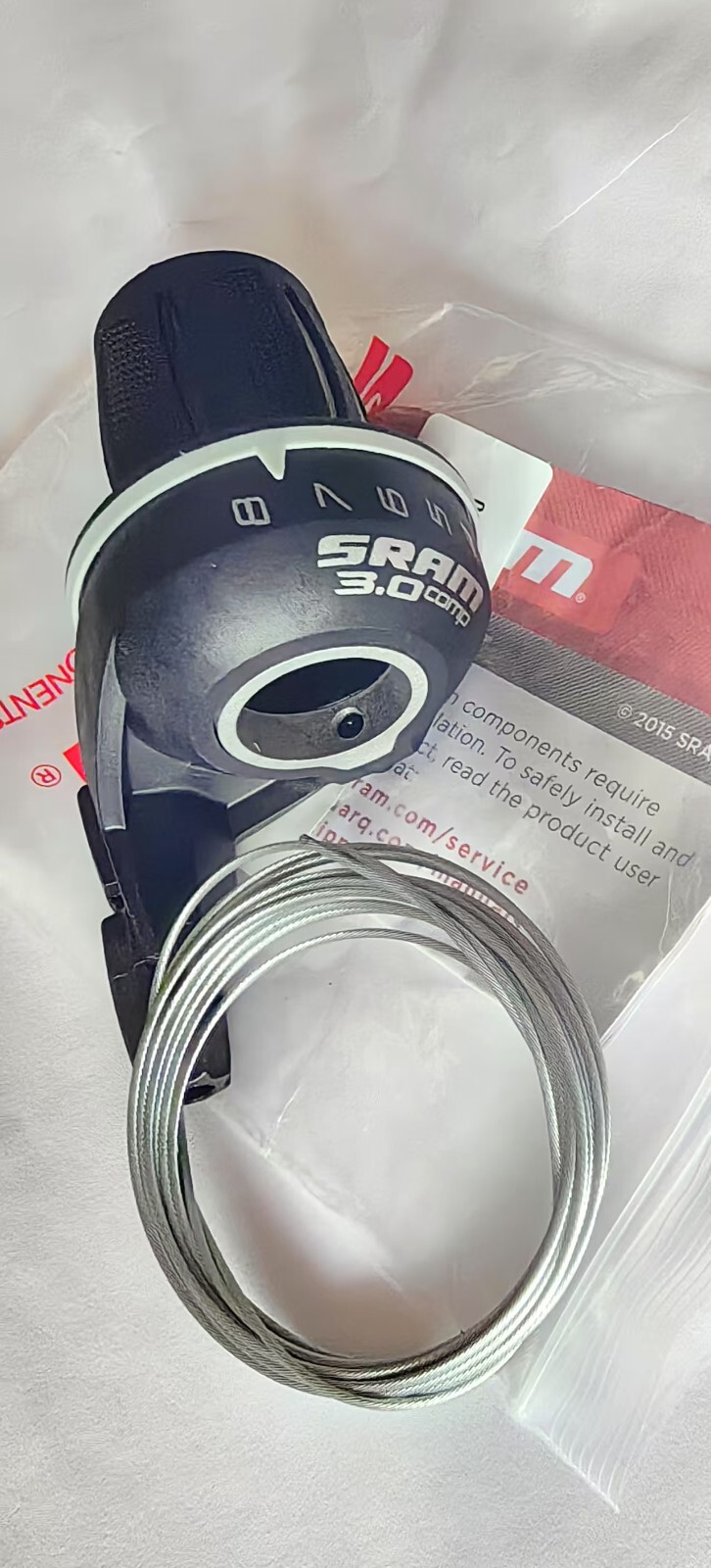 SRAM 3.0 Comp Shifter Micro Index Twist Grip Shifter 8 Speed only