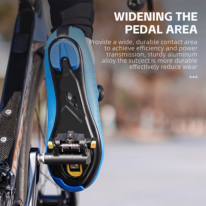 WEST BIKING DU Sealed Bearing SPD Road Bike Bicycle Clipless Pedals 6°Cleats