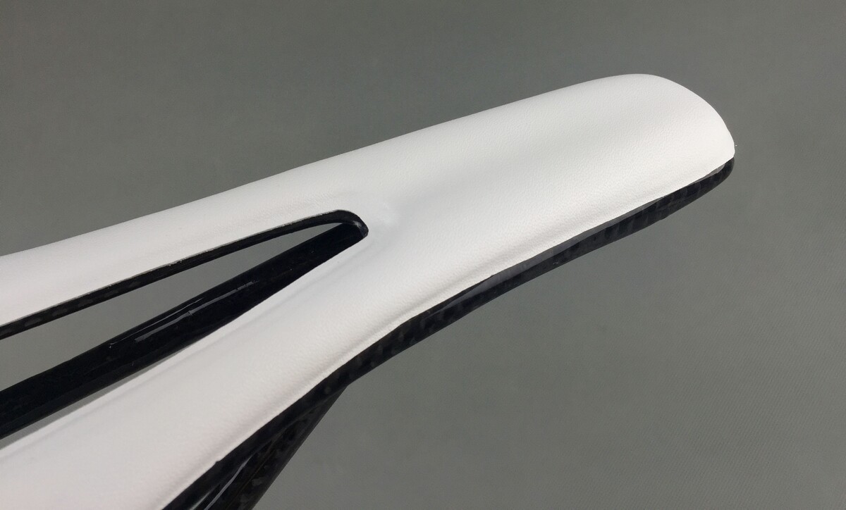 Bicycle Saddle Carbon Fiber Leather Seat Oval Rail MTB Road Racing Bike Saddles